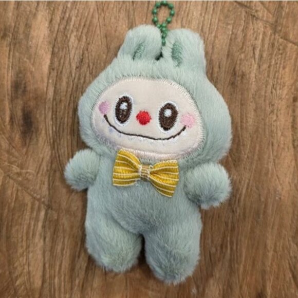 4.5" Green LABUBU Doll LABUBU Toy Labubu Stuffed Labubu Keychain The Monsters - Picture 1 of 2